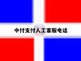 中付支付人工客服电话