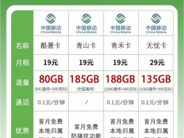 移动手机号最低套餐多少钱一个
