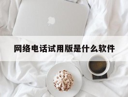 网络电话试用版是什么软件