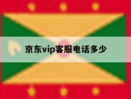 京东vip客服电话多少