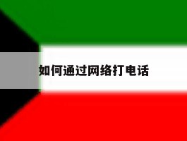 如何通过网络打电话